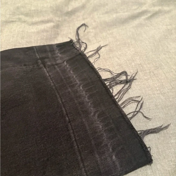 rag & bone Black Flare Wide-Leg Jeans - Picture 5 of 5